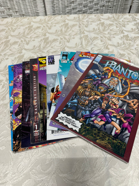 (FF) Lot of 9 Assorted Comics