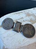 Liberty Quarter Dollar Vintage Brooch (A)