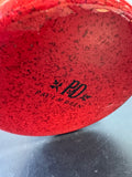 Paula Deen Signature Enamel on Steel 12-Quart Stockpot in Red Speckle