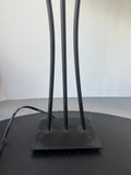 Modern Style Tall Wrought Iron Table Lamp (WORKS)