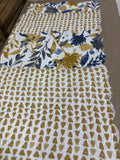 Yellow & Blue Quilted Placemats