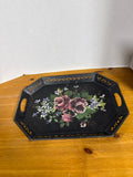 Rustic Metal Floral Tray