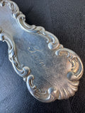 5-Piece Whiting Louis XV Sterling Silver Monogrammed Dinner Forks
