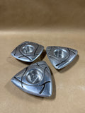 Set Of 3 Lenox Metal Tealight Candle Holders