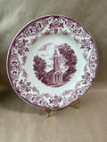 Mulberry Transferware Wedgwood Wheaton College “The College Chapel” - Wedgewood (B)