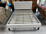 Zinus Inc. Queen Bed with Rails and Slats