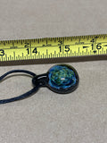 Glass Pendant on Satin Cord