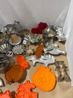 Assorted Lot Of Cookie Cutters — 61 Pieces