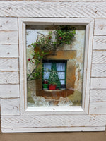White Washed Frames with Tuscan Photos