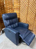 Palliser de Mexico Blue Power Reclining Chair, 2 Available, PRICED INDIVIDUALLY $275 each ***HEAVY ITEM***READ DETAILS ON PICK UP POLICY***