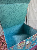 Pair of Paisley Decorative Storage Boxes