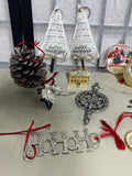 Christmas Ornament Lot, 19 pc