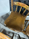Round Dining Table with (3) Leaves and (6) Chairs***HEAVY ITEM***READ DETAILS ON PICK UP POLICY***