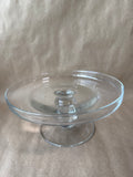 Clear Glass Cake Stand