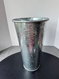 IKEA Beta Galvanized Steel Tall Bucket Planter