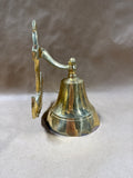Nautical Brass Bell Wall Hanging