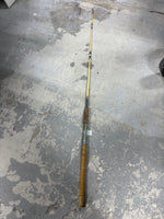 (G)Eagle Claw “Water Eagle” 6.5’ Spin Rod + One 6’ Fiberglass/Wood Vintage Rod