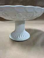 White Pedestal Candy Dish