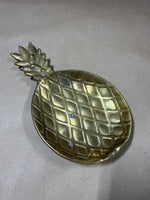 Brass Pineapple Trinket Tray