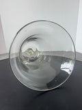 Blown Glass Smoky Tall Vintage Bell Jar