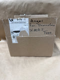 Pair Of Christmas Angels — 1 Lights Up And WORKS