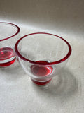Red Bingo Candle Votive - Set Of 3 - Crate & Barrel