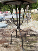 Wrought Iron and Wood Plant Stand, Project Piece