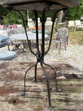 Wrought Iron and Wood Plant Stand, Project Piece