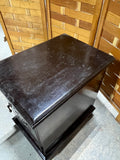 Dark Wood Tone Nightstand/End Table
