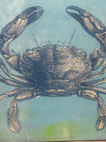 Crab Print on Canvas