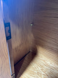 Oak Cupboard End Tables/Nightstands, Set of 2/Pair
