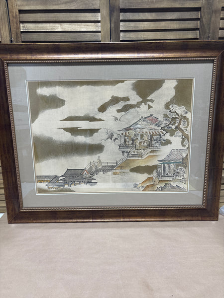 Lithographed Print of “ Summer’s Palace” by Kano Tanya