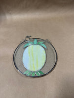 Small Round Pineapple Window Suncatcher