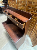 Antique Primitive Step-Back Dry Sink Hutch