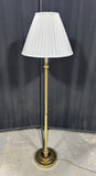 Lightweight Brass Dual Bulb Pull Switch Floor Lamp (WORKS)