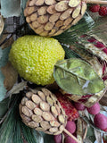 XL Beaded Faux Fruit Swag