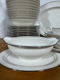 101-Piece Noritake Sorrento Ivory China Set