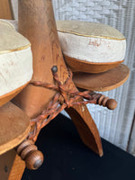 Large Vintage Camel Saddle Stool