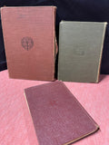 Trio of Antique Christian Hymnals