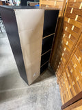 Lightweight Particle Board Shelf/Cube Storage, black color (cardboard backing)