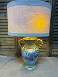 Majolica Lamp (AS IS) See Description
