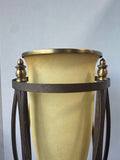 Neoclassical Style Vintage Torchiere Hurricane Table Lamp (WORKS)
