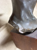 Abraham Lincoln Bust On Wood Stand