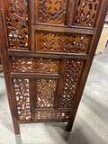 Three Panel Carved Screen