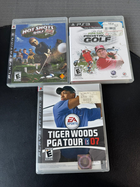 (FF) Trio of Golf PlayStation 3 Games
