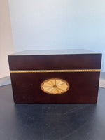Bombay Company Mahogany Wooden Inlaid Letter Box