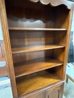 Bookcase with Cabinet Storage