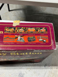 Musical Holiday Station electric Animated Train Set