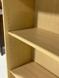Particle Board Bookcase with Card Board Backing