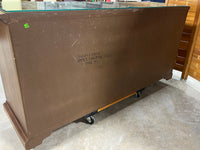 Drexel Triple Dresser with Protective Glass***HEAVY ITEM***